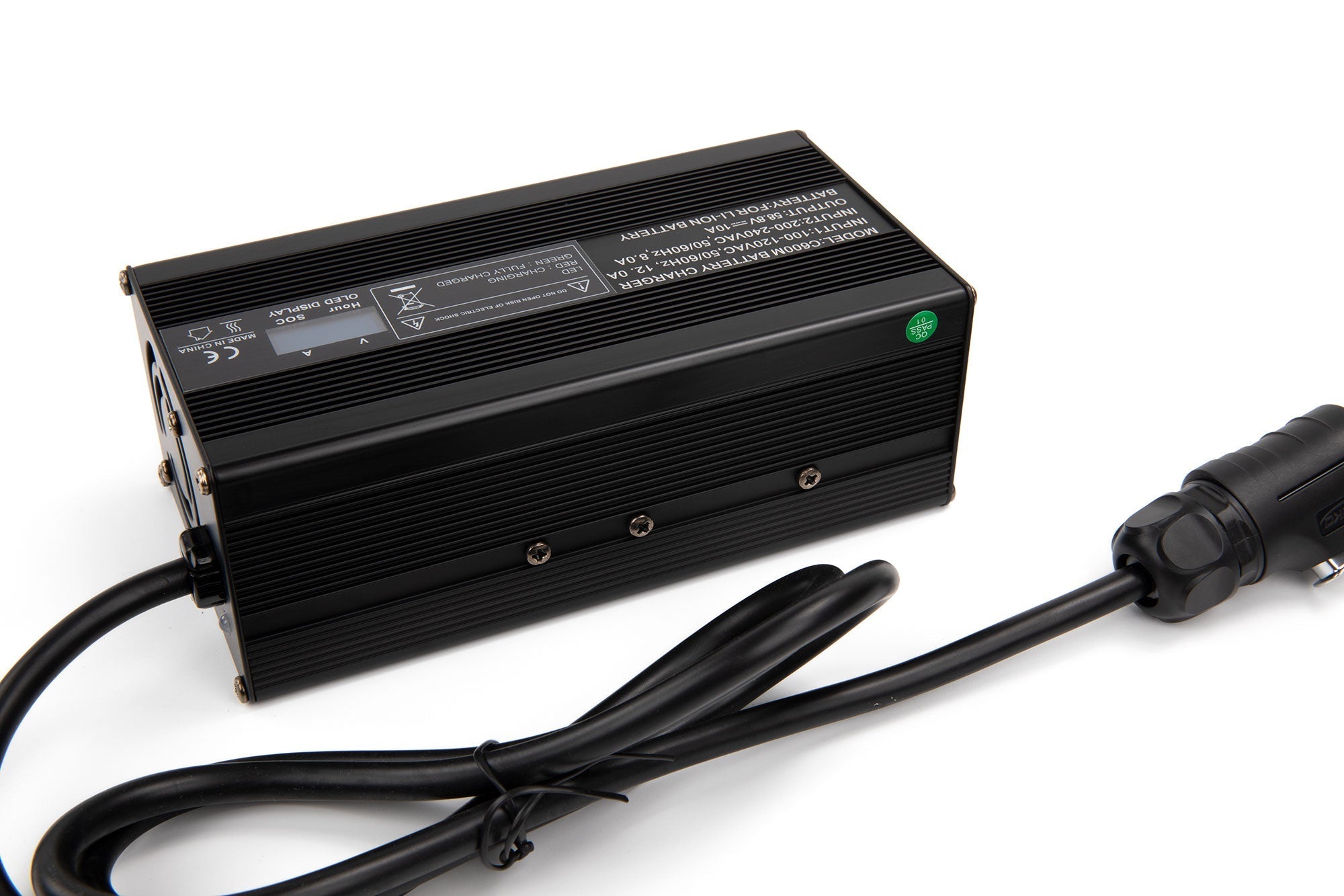 Ładowarka 58,8 V 10 A do akumulatora litowo-jonowego 14S