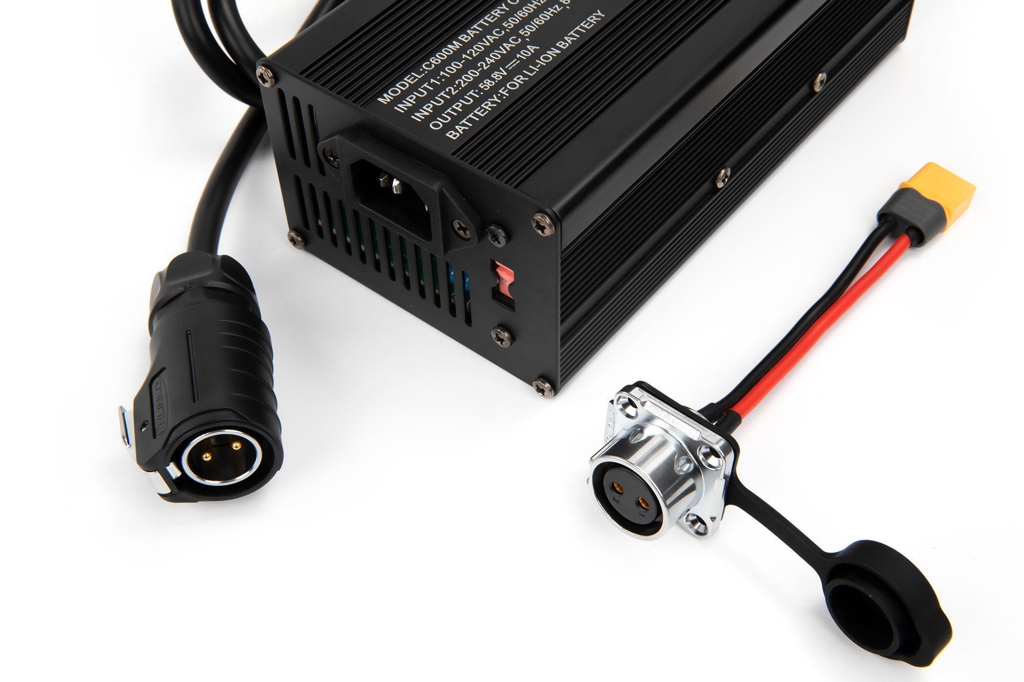 Ładowarka 58,8 V 10 A do akumulatora litowo-jonowego 14S