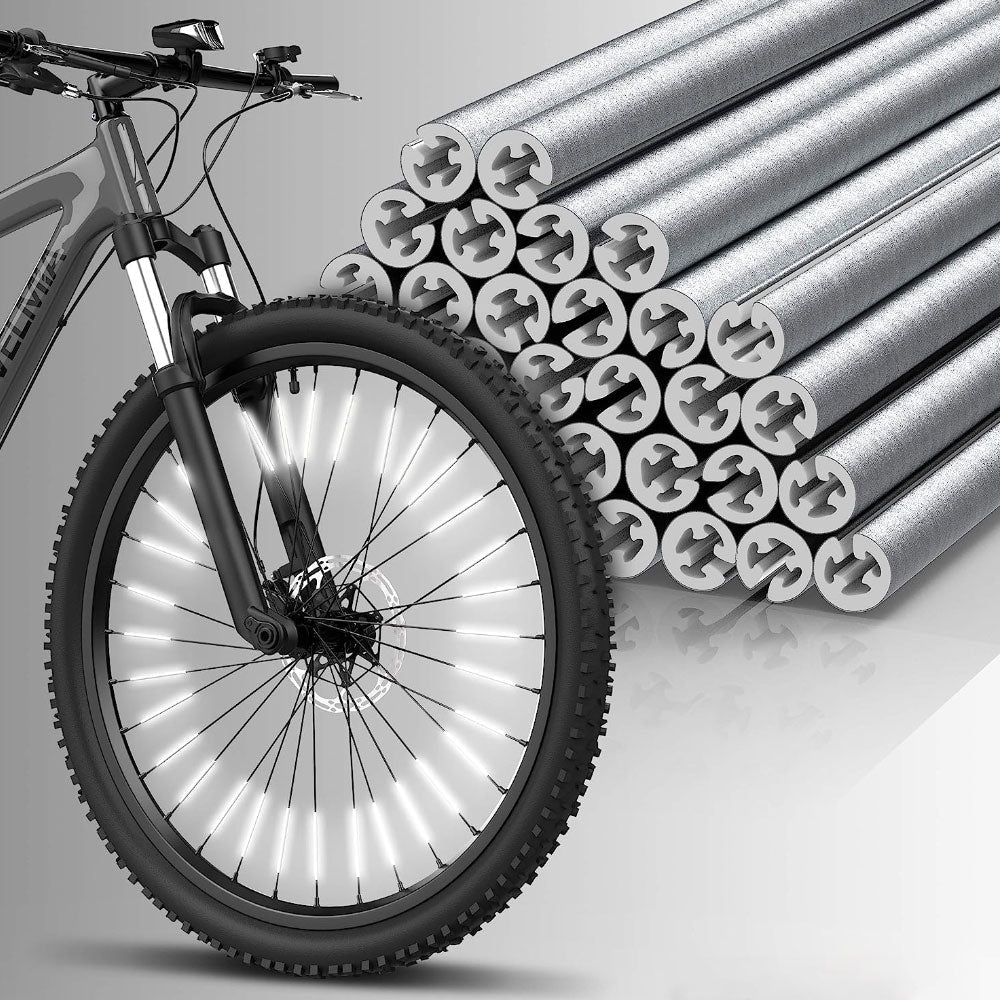 Riflettori per raggi di bicicletta a 360°
