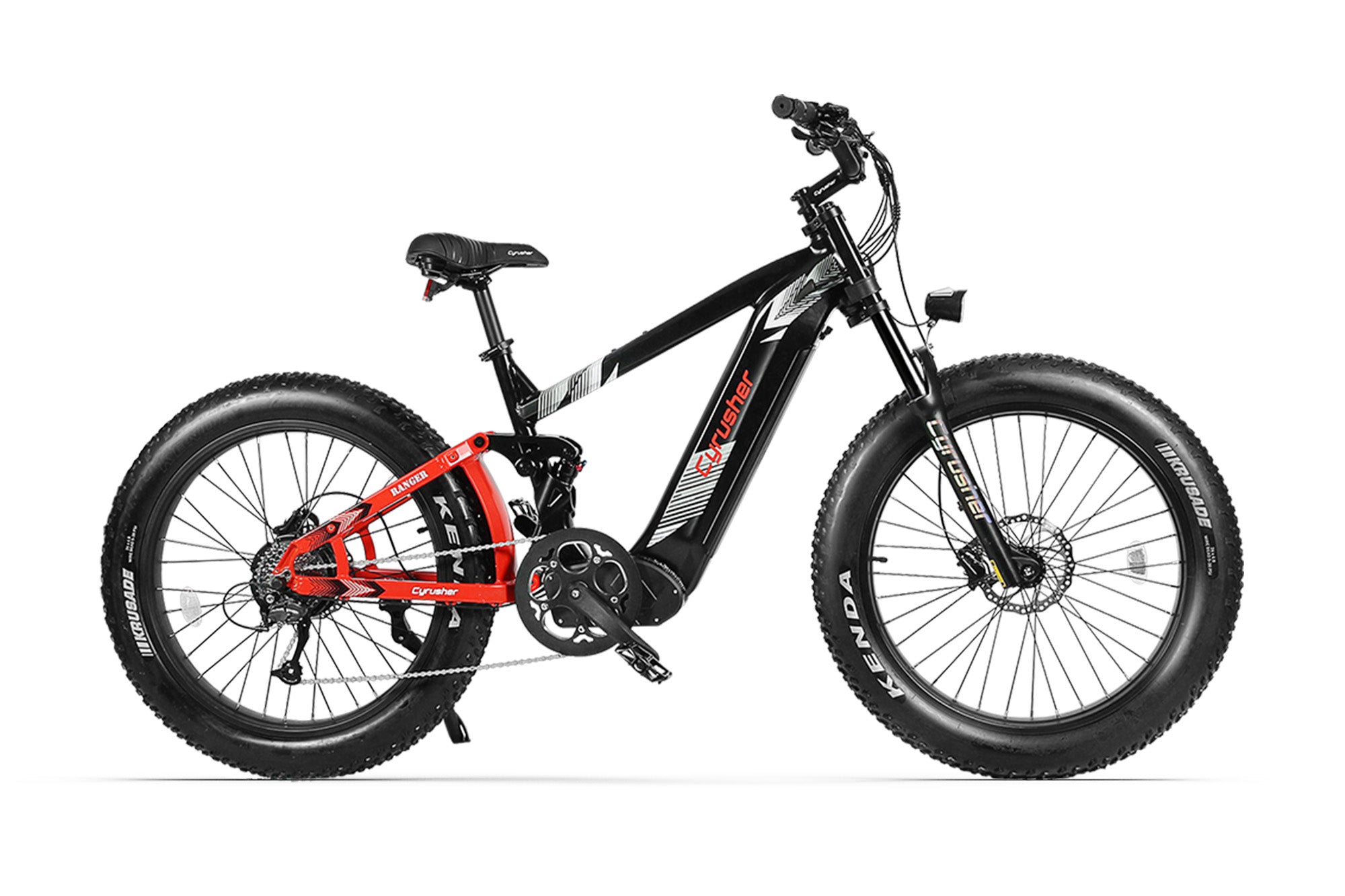Ranger Mountain All Terrain Air shock Electric Bike
