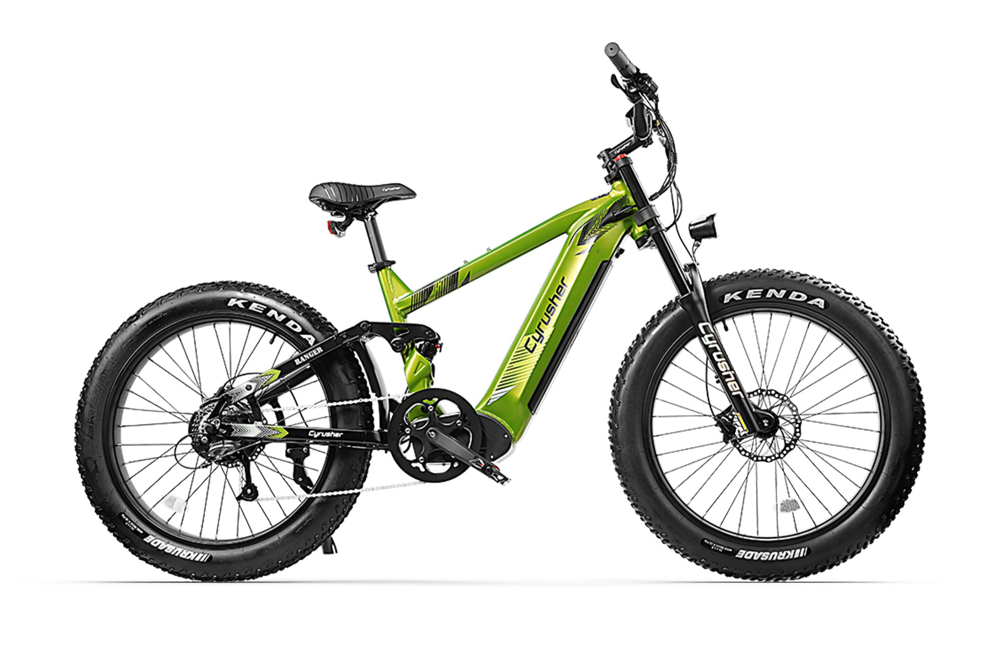 Ranger Mountain All Terrain Air shock Electric Bike