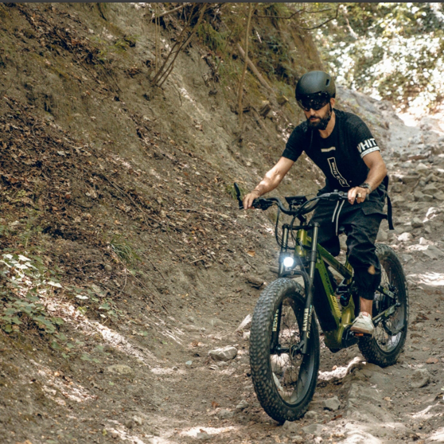 Ranger Mountain All Terrain Air shock Electric Bike