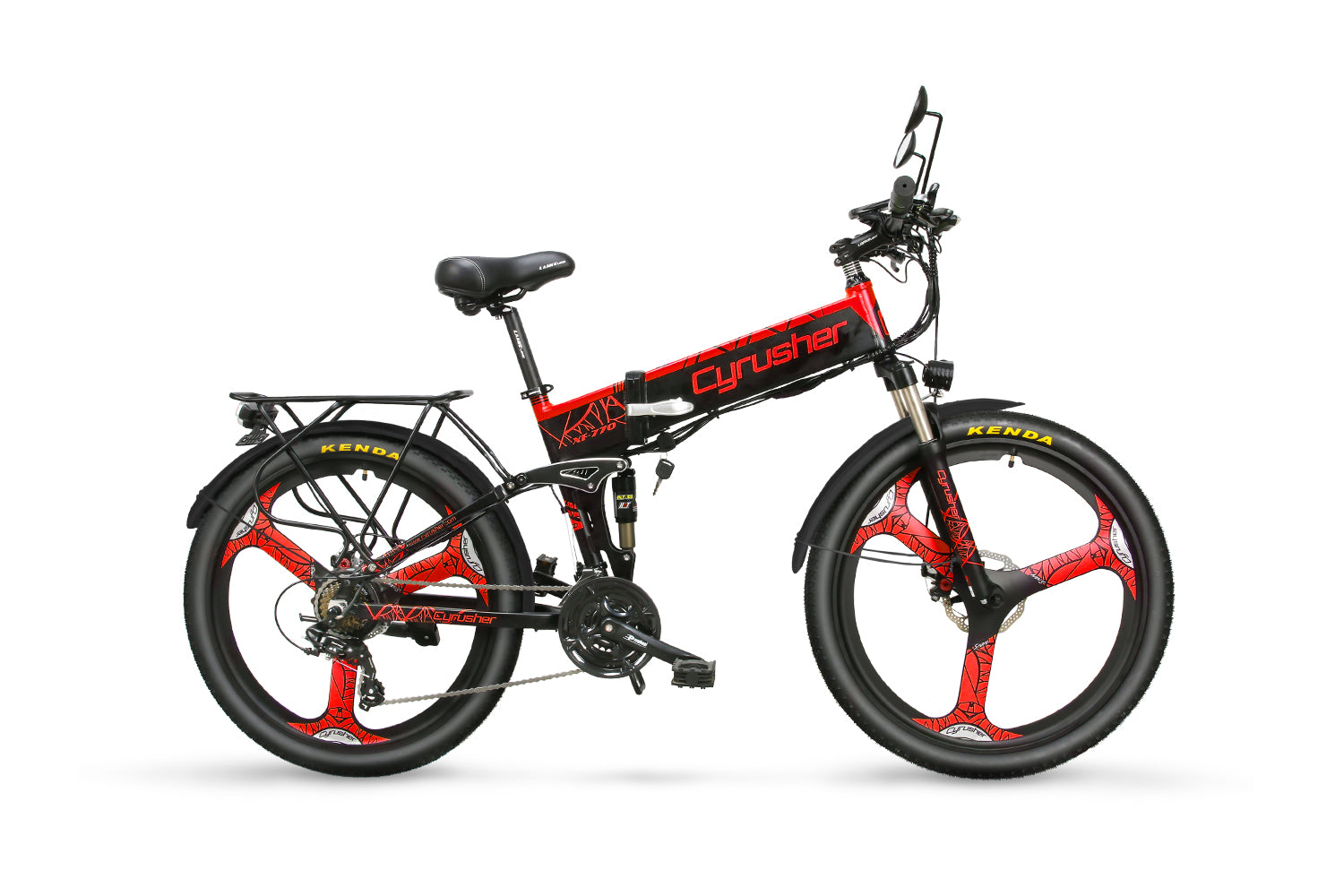 Cyrusher Xf770 Opvouwbare elektrische fiets