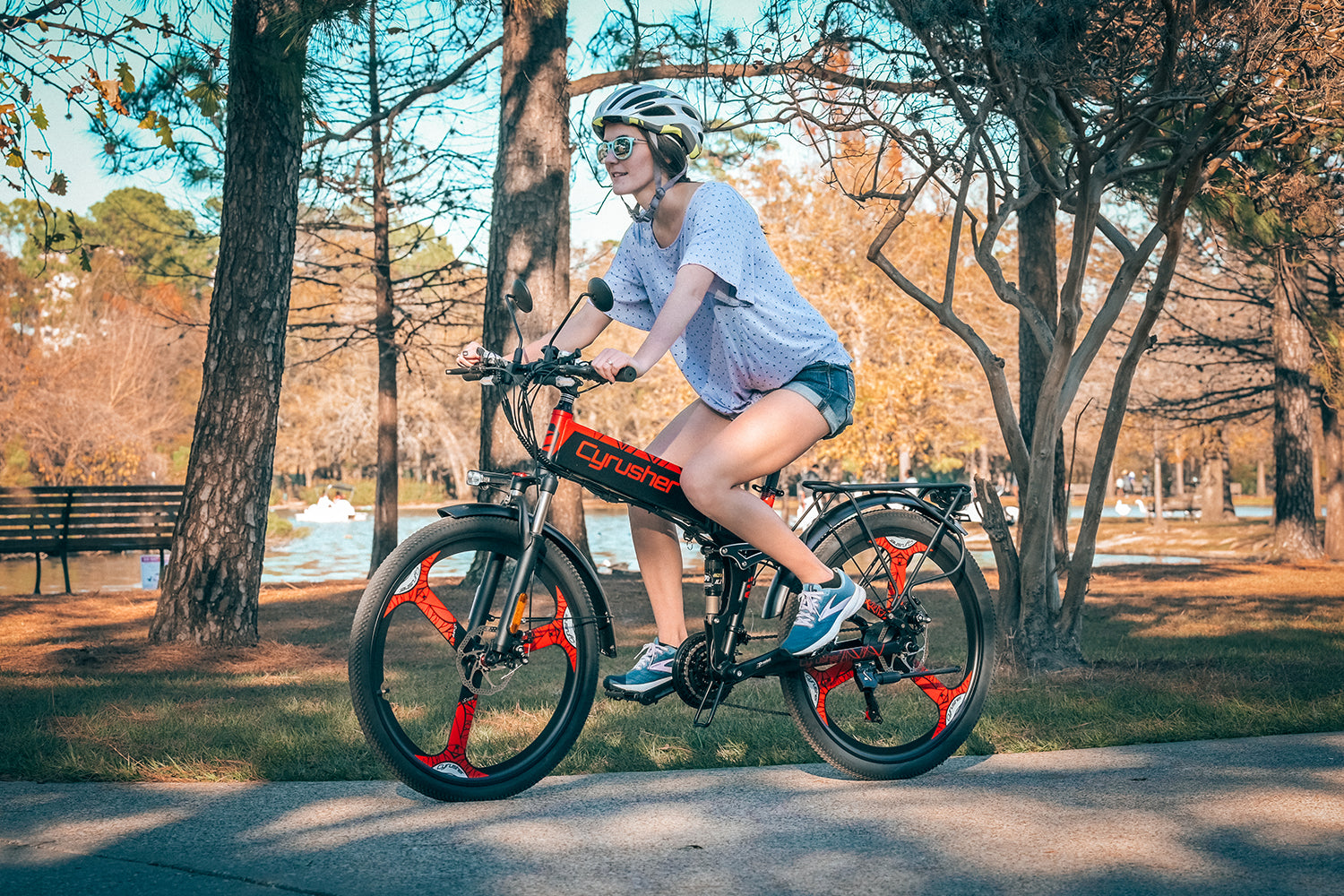 Cyrusher Xf770 Opvouwbare elektrische fiets