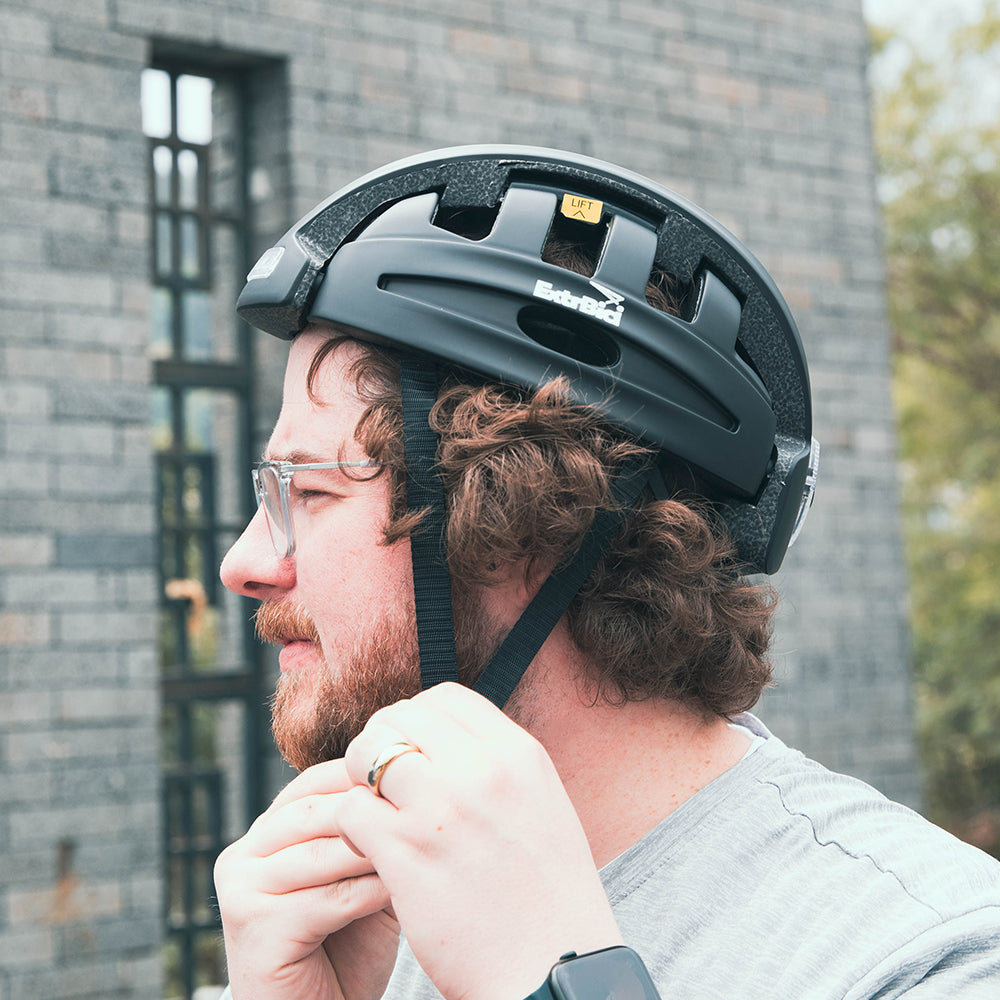 Folding Adults Bike Helmet with Lights