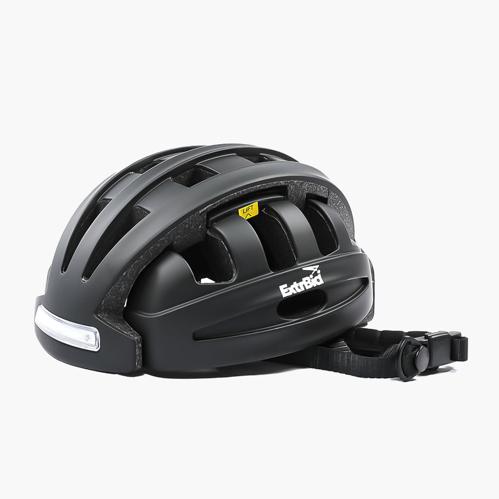 Casco da bici pieghevole per adulti con luci