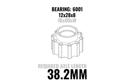 Bearing Adapter for Phantom Hub