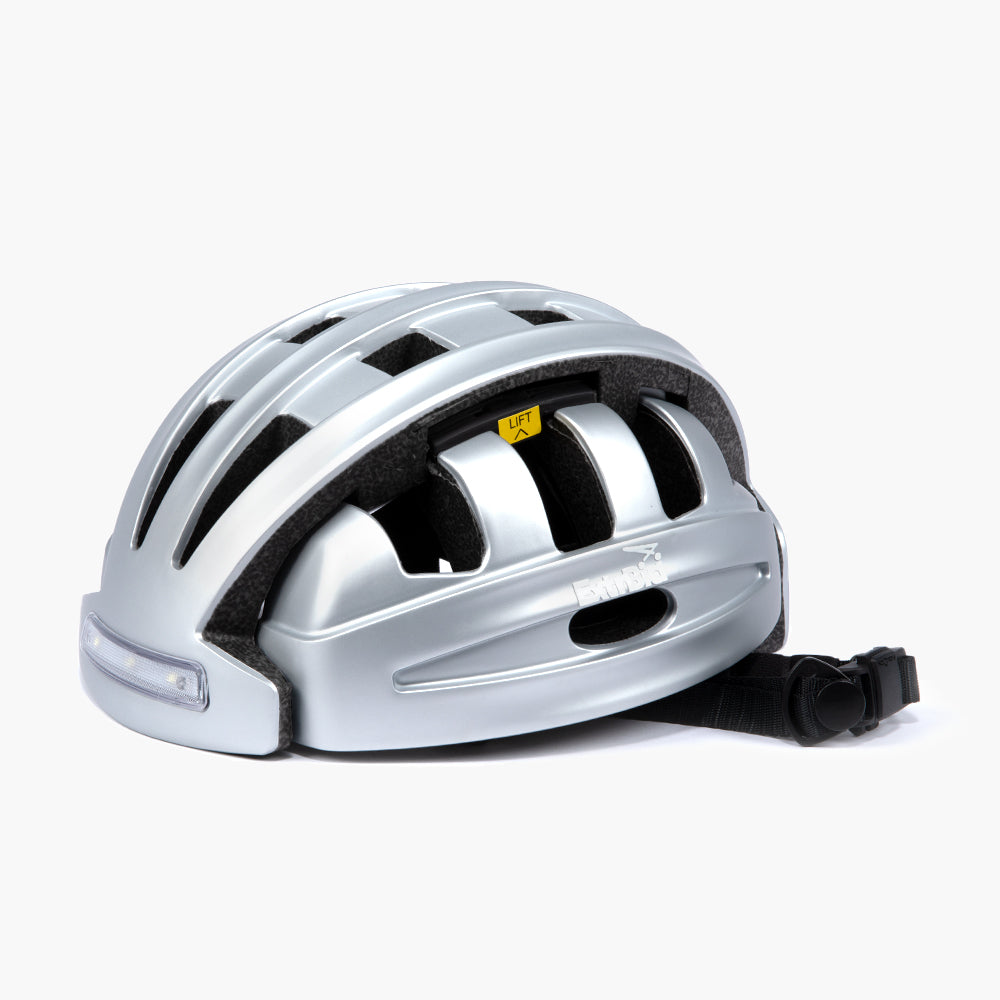 Casco da bici pieghevole per adulti con luci