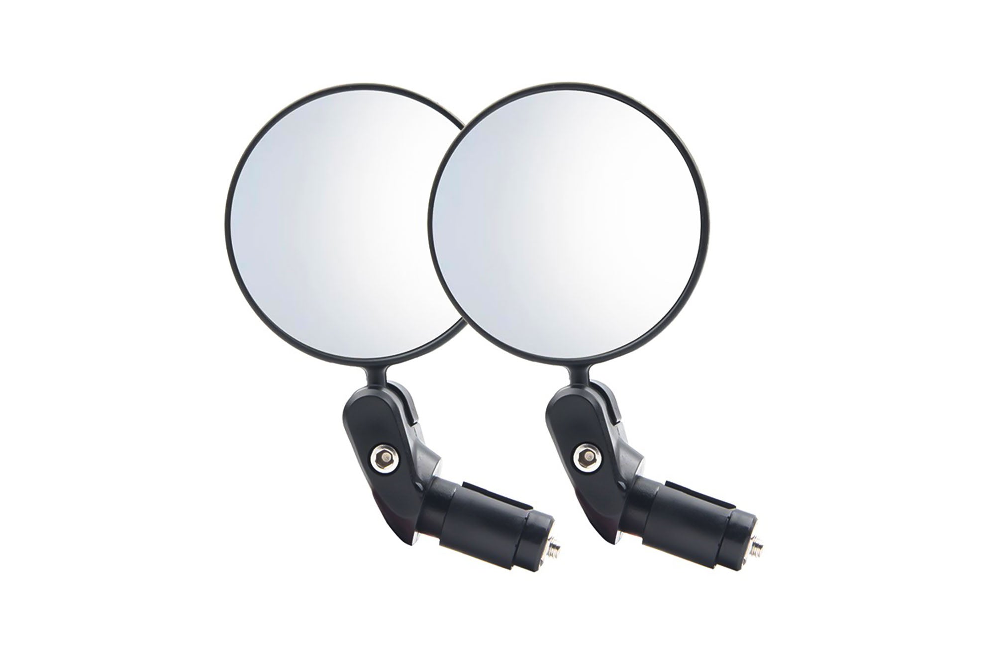 Bar End Mirrors- Circle(Sold as Pair)