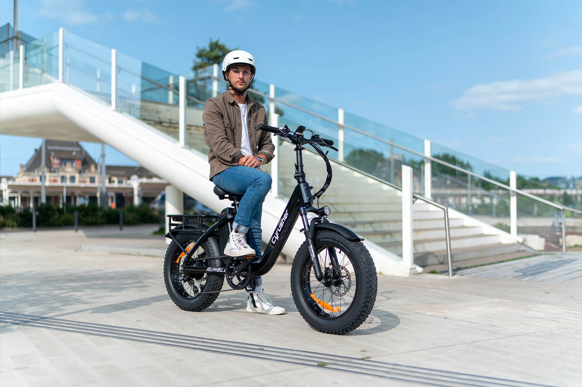 Cyrusher Rumble Doorstap Elektrische Fiets