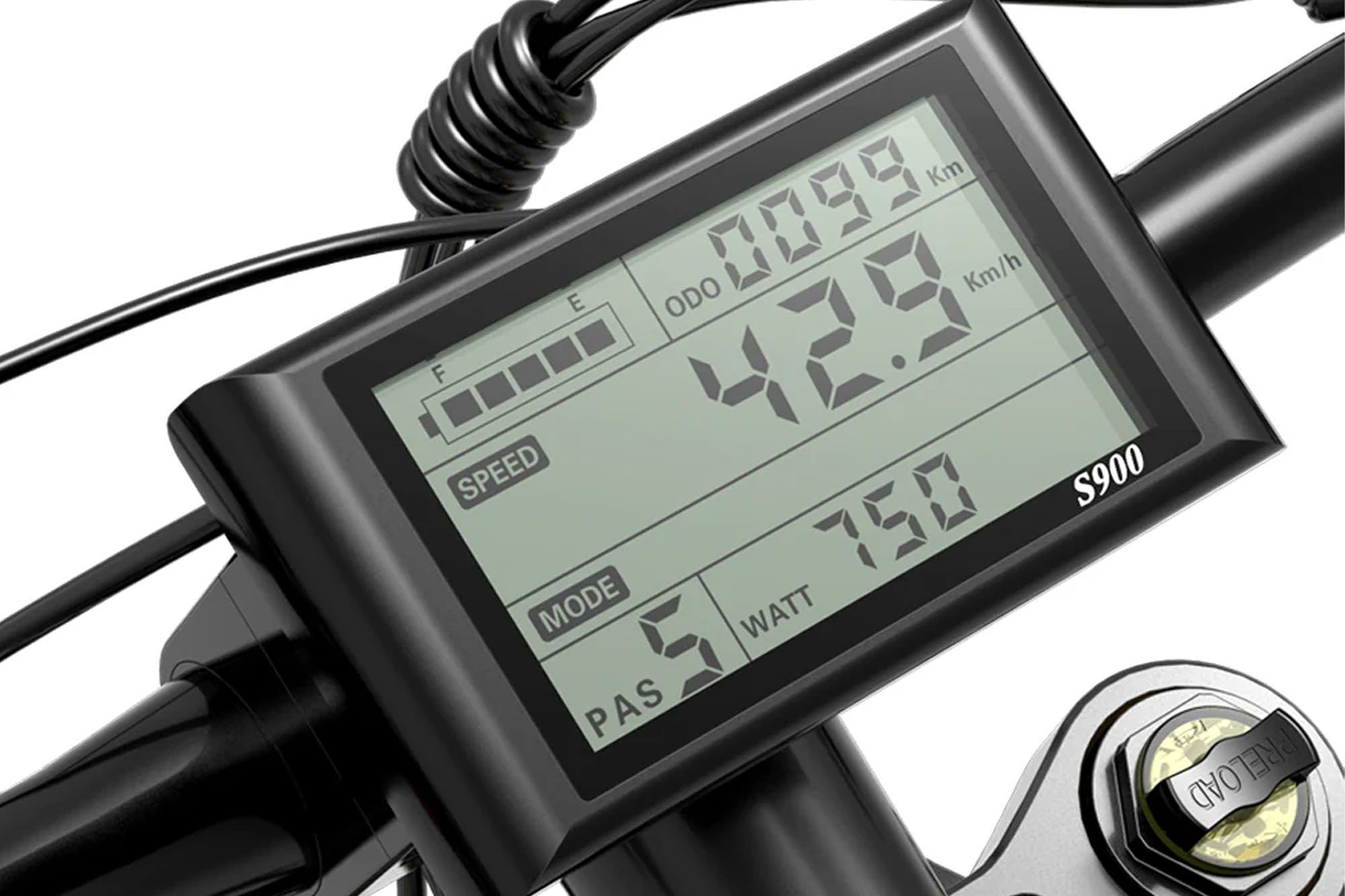 Display voor XF900