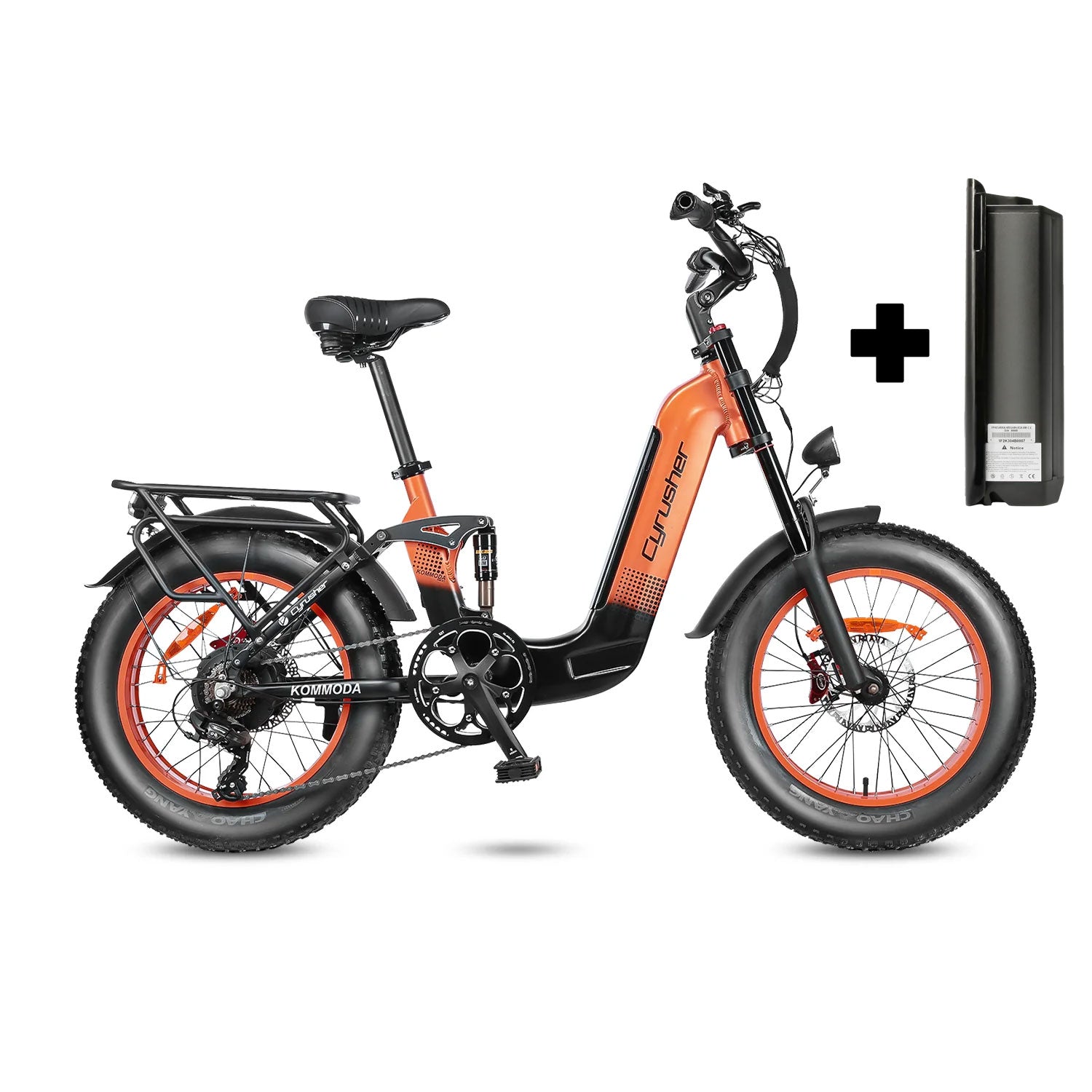 Cyrusher Kommoda Doorstap Elektrische Fiets