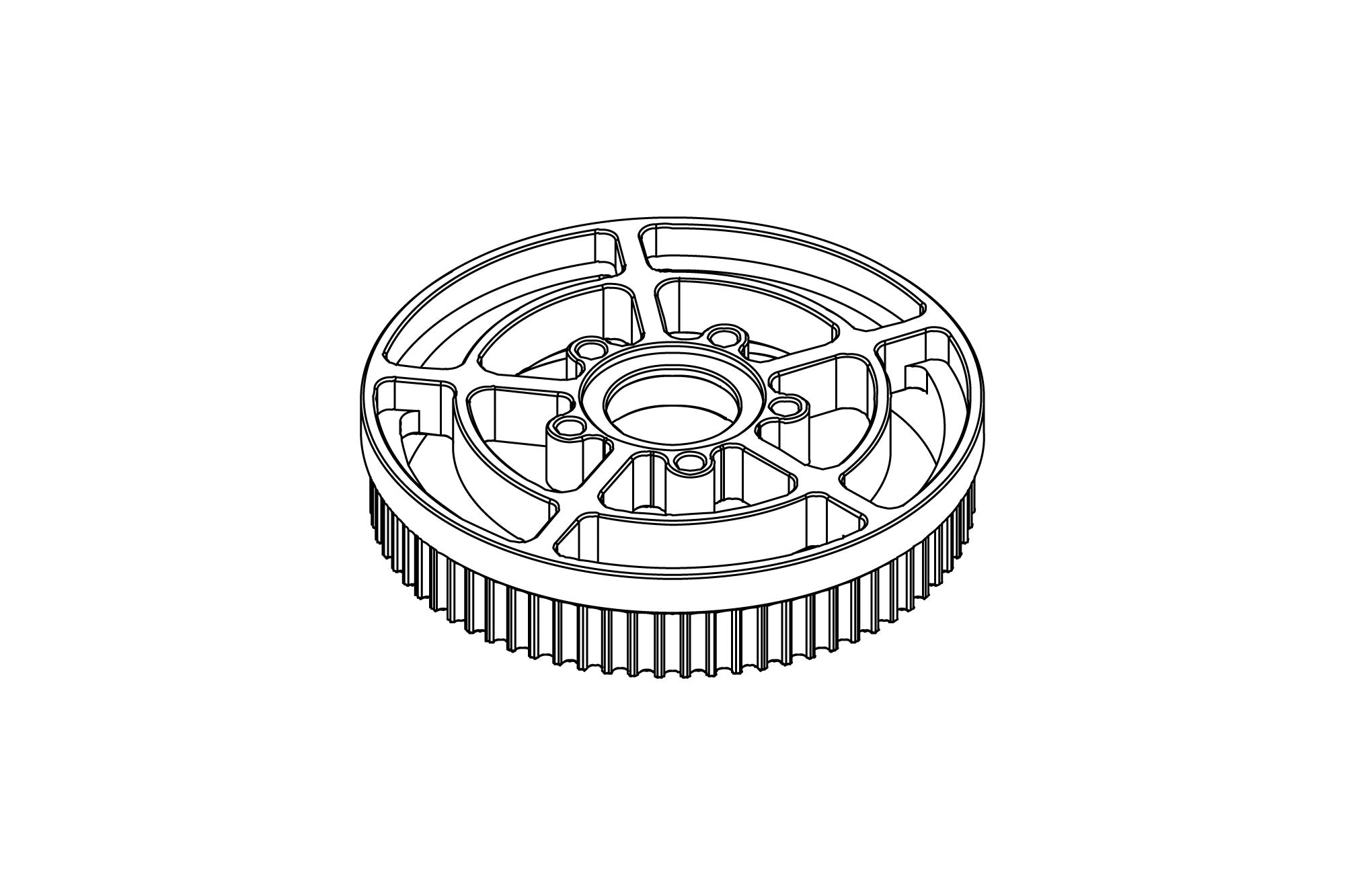 Phantom Hub Pulley