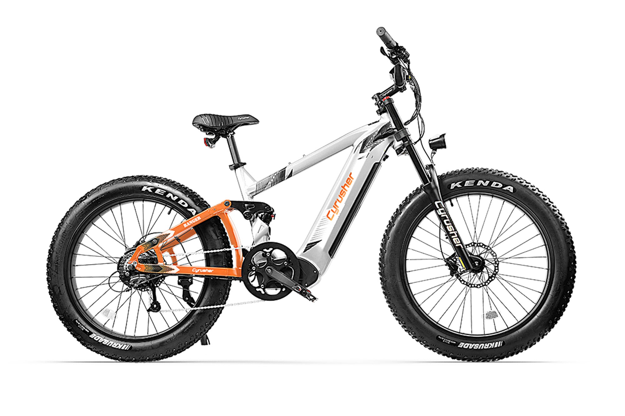 Ranger Mountain All Terrain Air shock Electric Bike