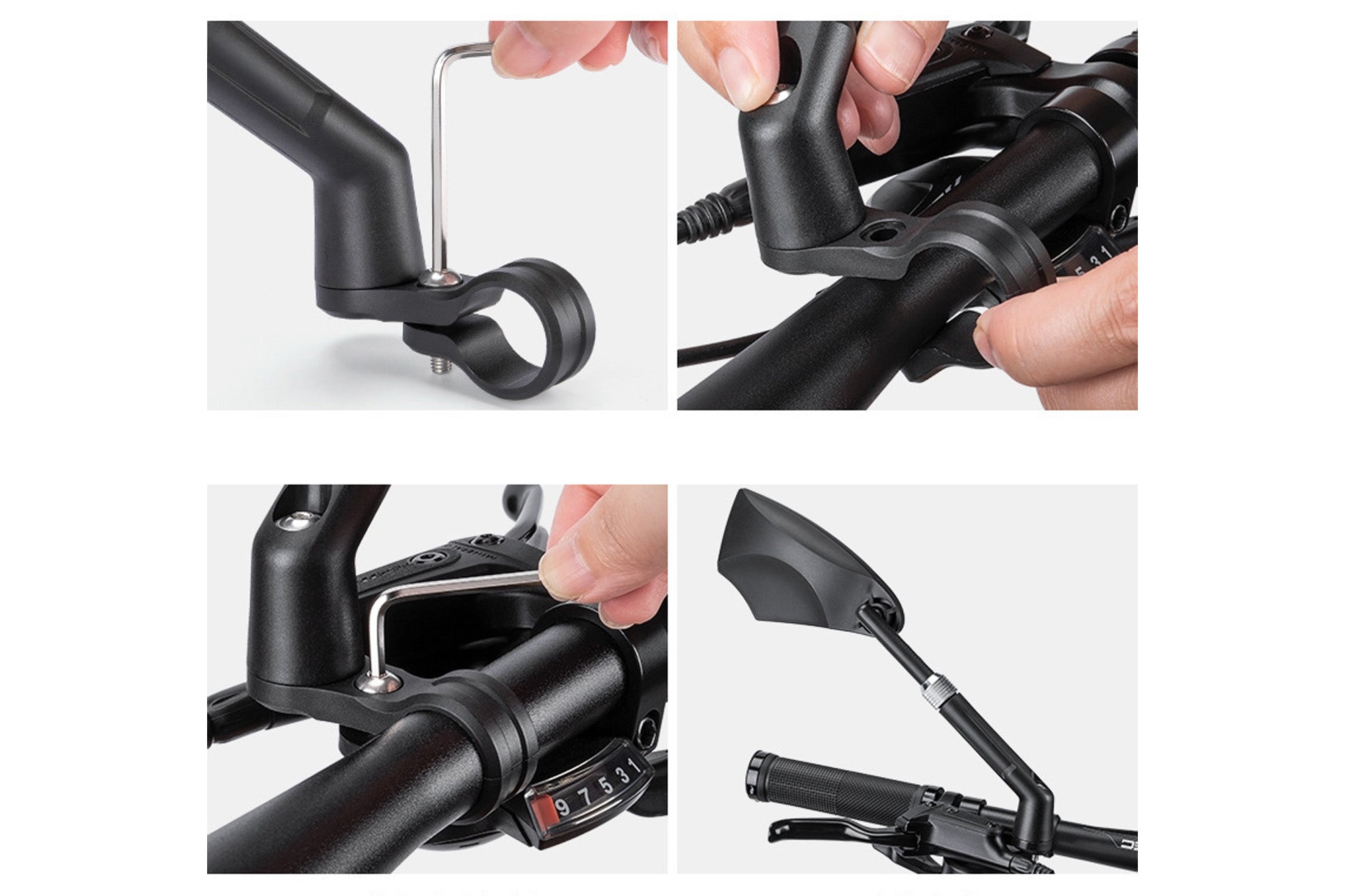Achteruitkijkspiegels voor XF800, XF900, XF650 en Bandit/XF690 Maxs