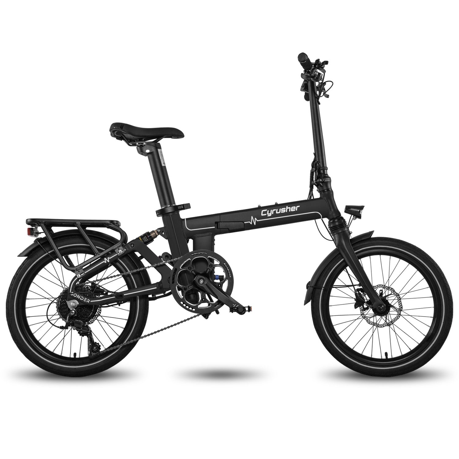 Cyrusher Sonder Opvouwbare Elektrische Fiets