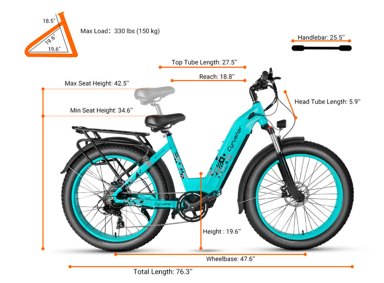 Dimensione della bicicletta