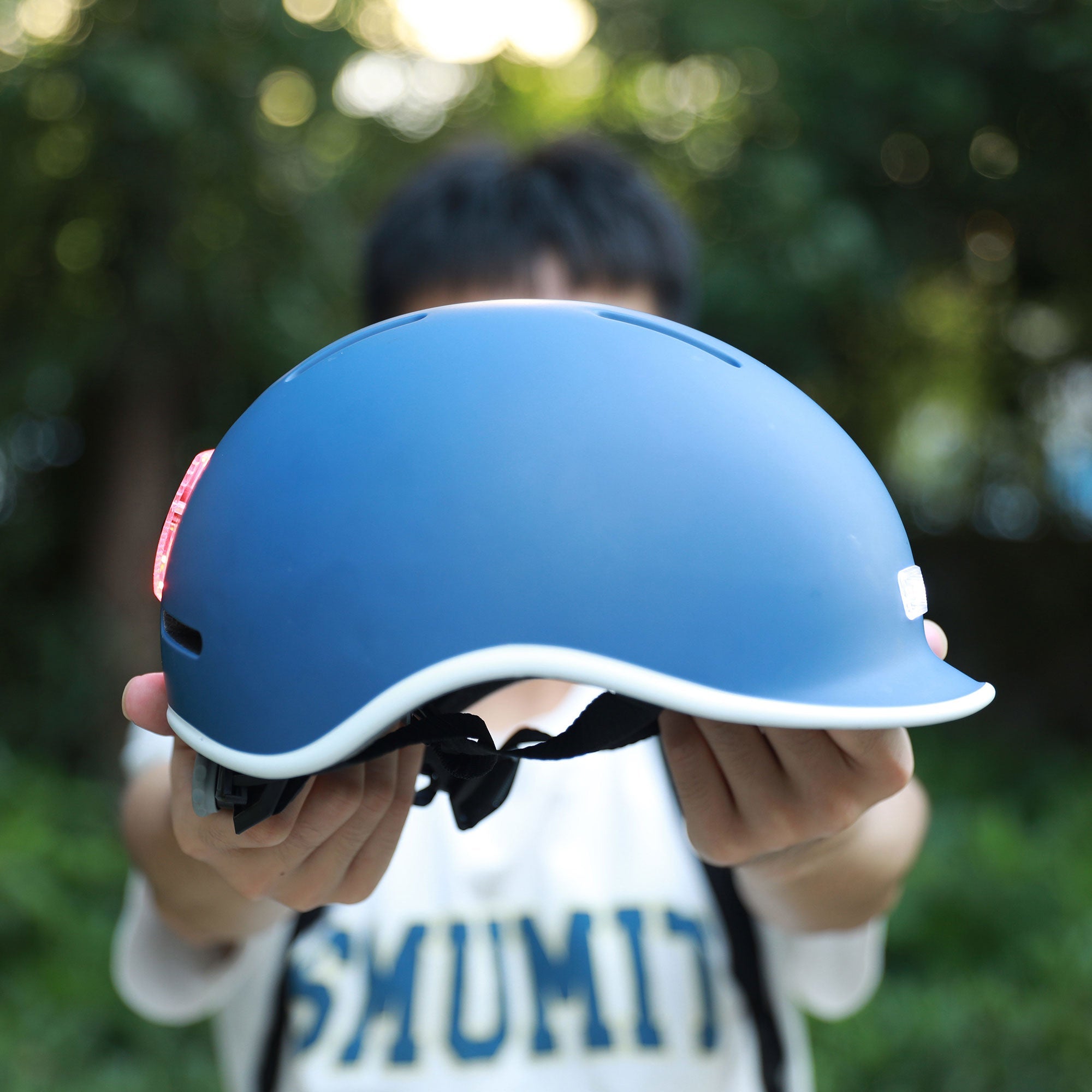 Stijlvolle helm met licht