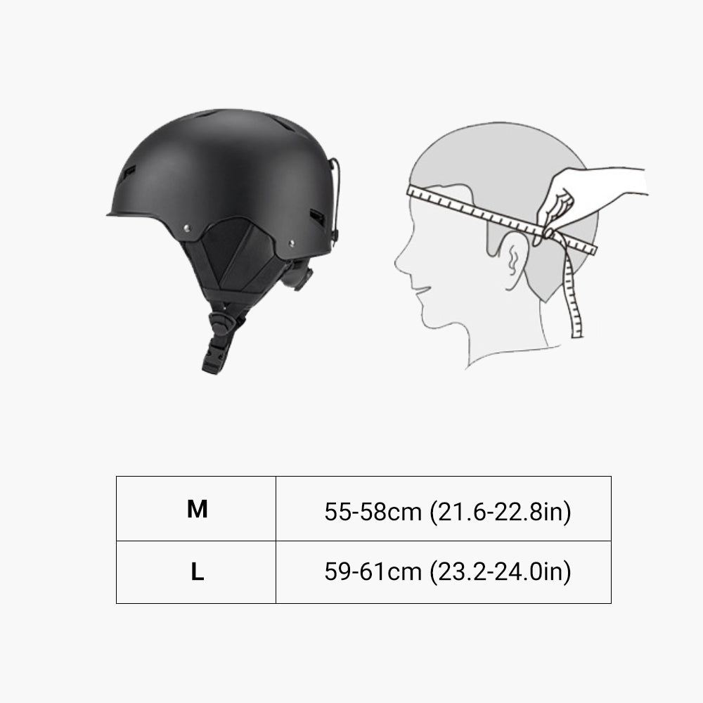 Ski Helmet Lightweight Integrally