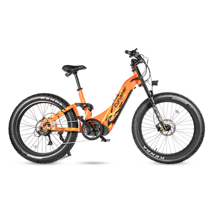 Trax Step-through All Terrain Air Shock Electric Bike