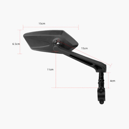 360° Lens Rotation Rearview Mirror for all e-bikes