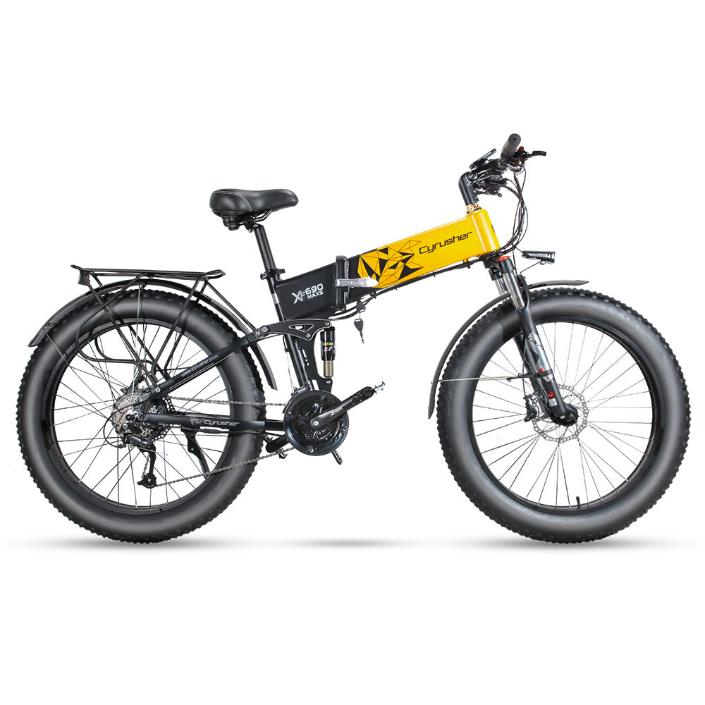 Cyrusher folding mountain bike sale