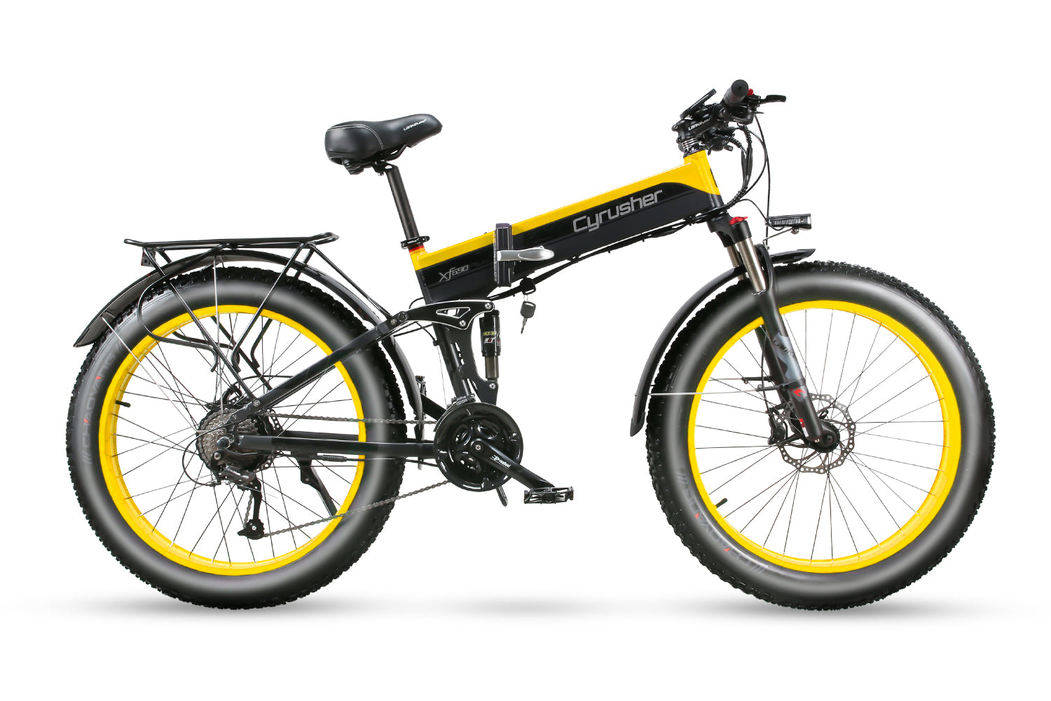Cyrusher Xf690 opvouwbare elektrische fiets