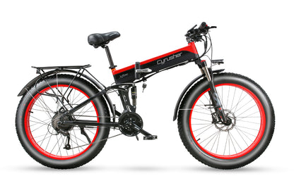 Cyrusher Xf690 opvouwbare elektrische fiets